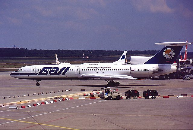 ту154 башкирских авиалиний